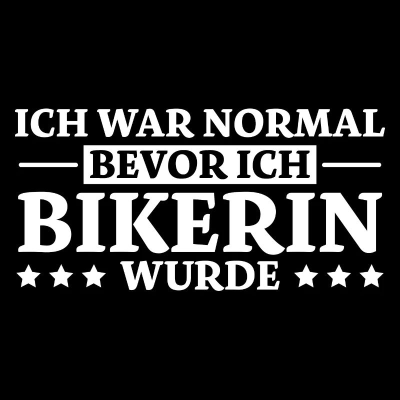 Bikerin Spruch Biker Lustiges Bikerin Geschenk