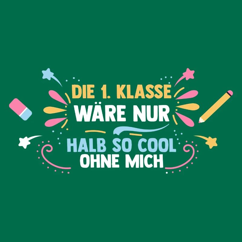 Erste Klasse Einschulung Erstklässler Schulkind