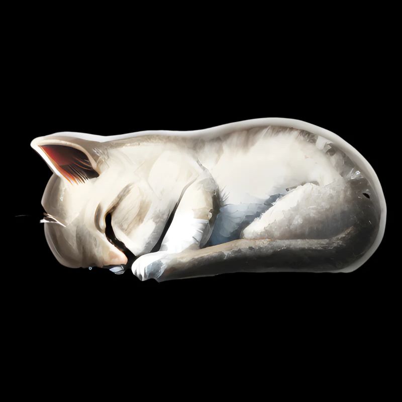 Sleeping cat