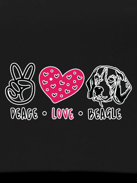 Peace love beagle