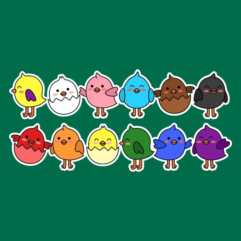 Pride Progress Flag Chick for Equality