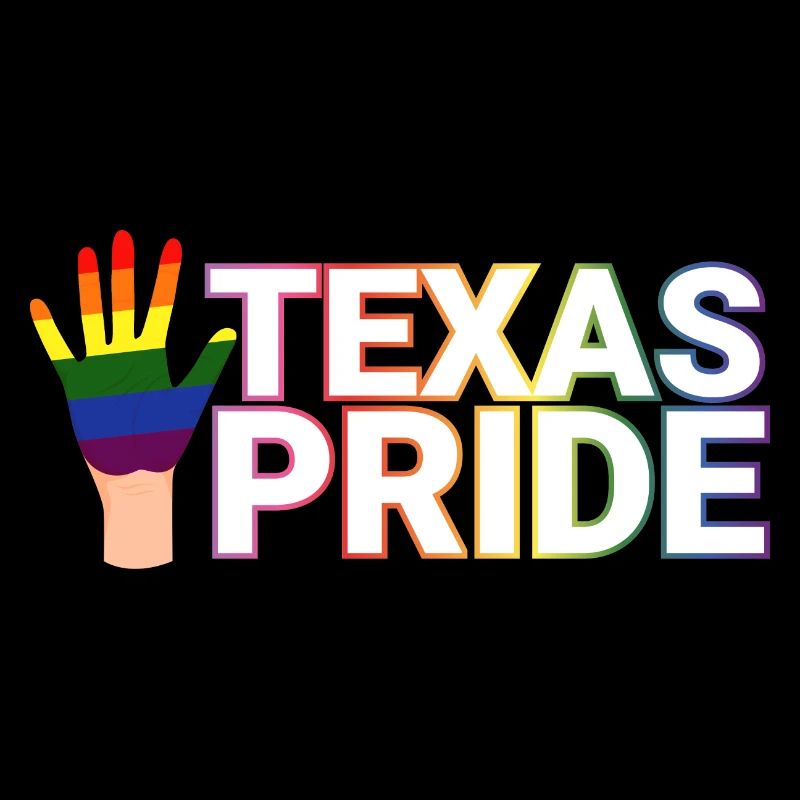 Pride rainbow flag design for proud LGBT+