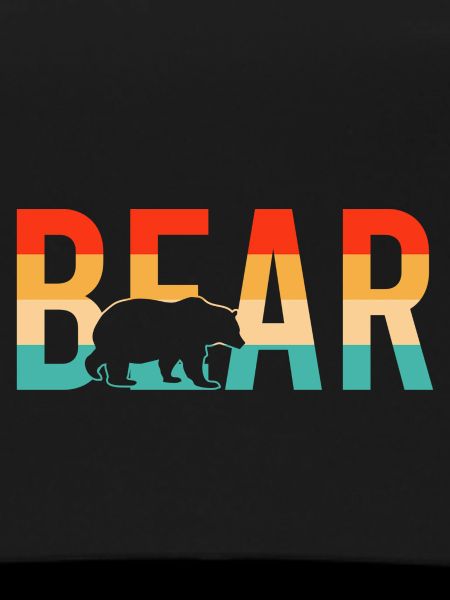 Bear bear retro