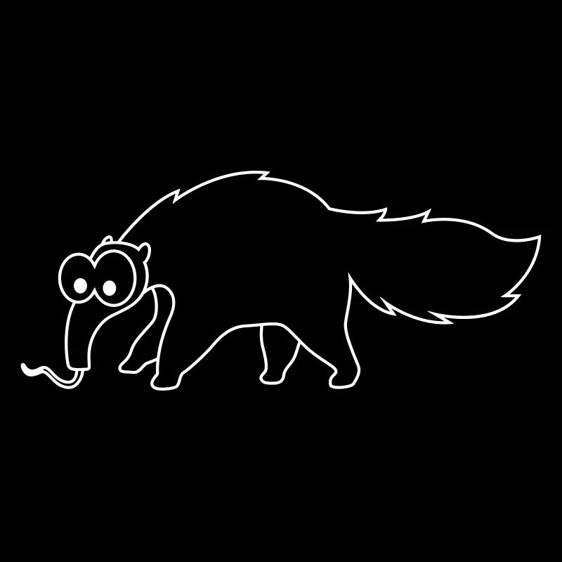 Fourmilier Comic Animal