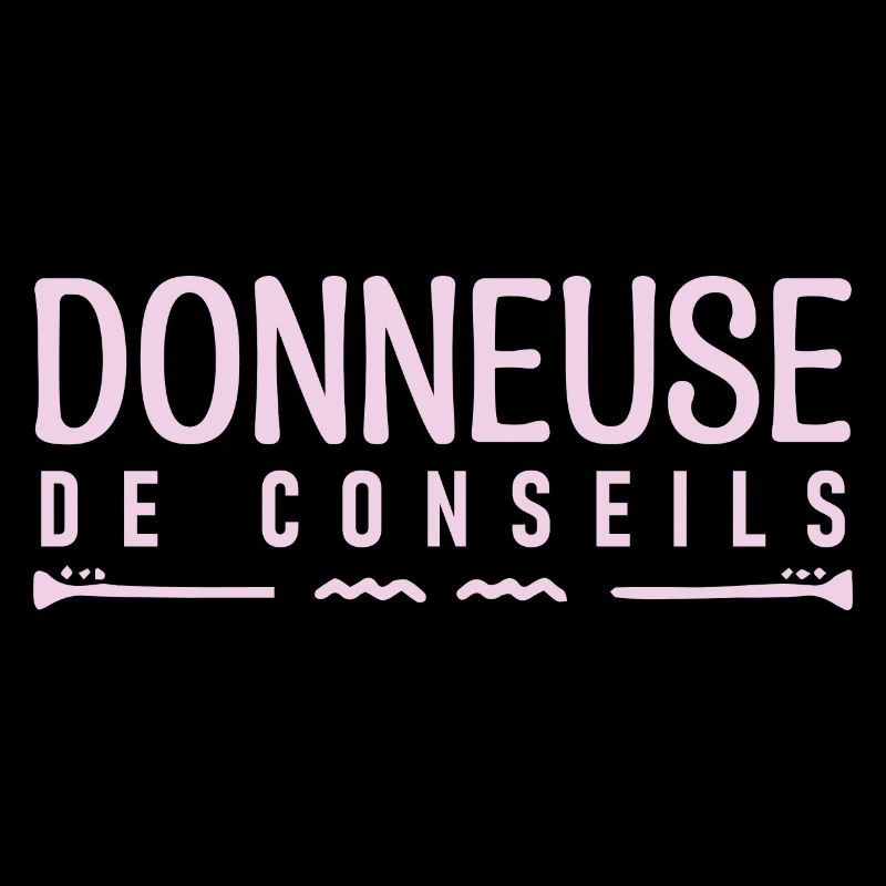 Donneuse de conseils. cadeau Conseiller.