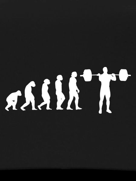 Evolution Gewichtheber
