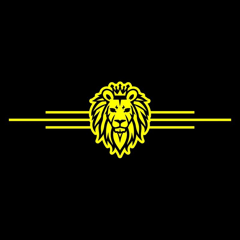 Lion Symbole Roi Couronne