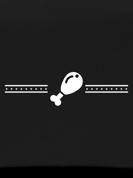 Chicken icon line
