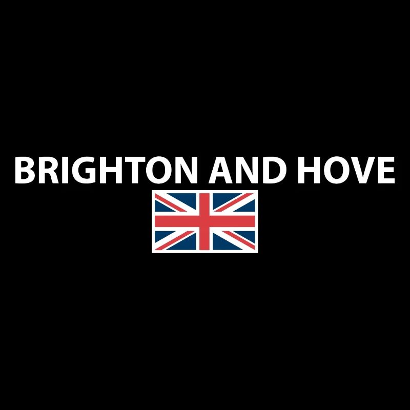 Brighton And Hove Royaume-Uni Drapeau britannique