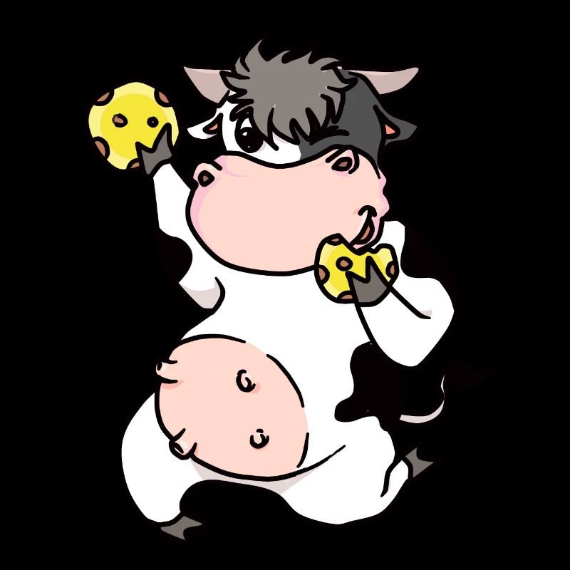 Drôle de biscuits de bonbons de vache grignotage