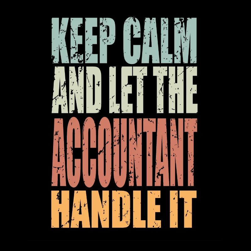 Keep Calm Buchhalter Spruch Buchhalter Geschenk