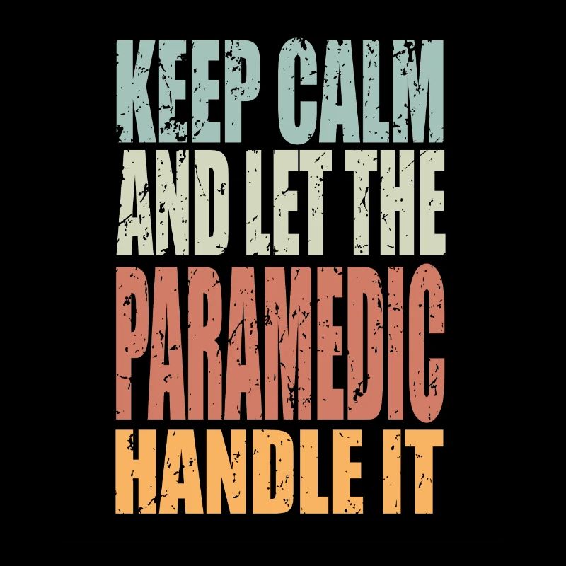 Keep Calm Sanitäter Spruch