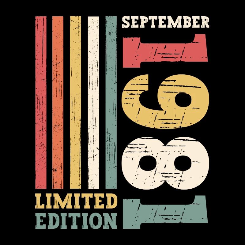 Limited Edition September 1981 41. Geburtstag