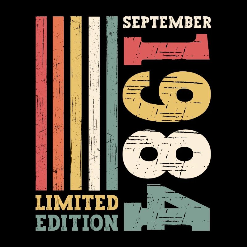 Édition limitée Septembre 1984 38e anniversaire