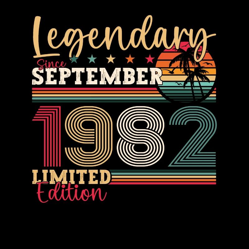 Legendary September 1982 40th birthday gift