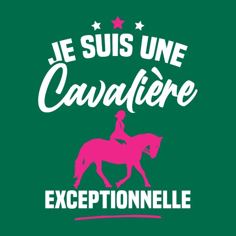 Je suis une cavalière exceptionnelle