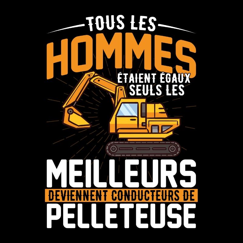 Les meilleurs deviennent conducteurs de pelleteuse
