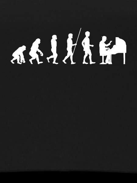 Evolution piano pianist piano