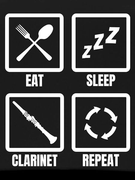 Eat Sleep Clarinet Repeat