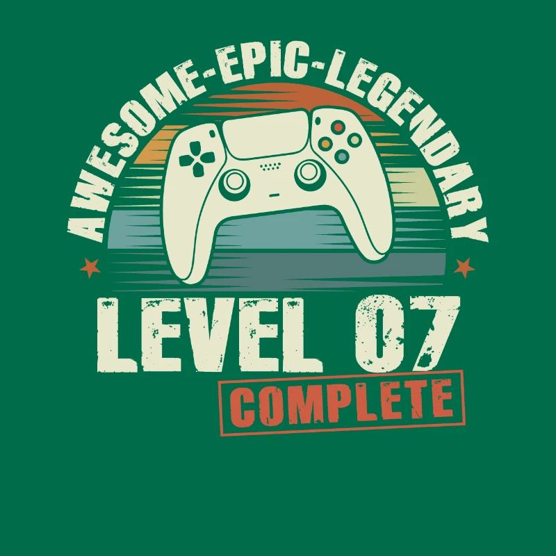 Level 7 Complete 7th Birthday Gift