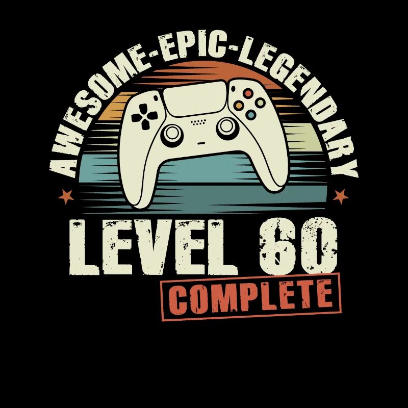 Level 60 Complete 60th Birthday Gift