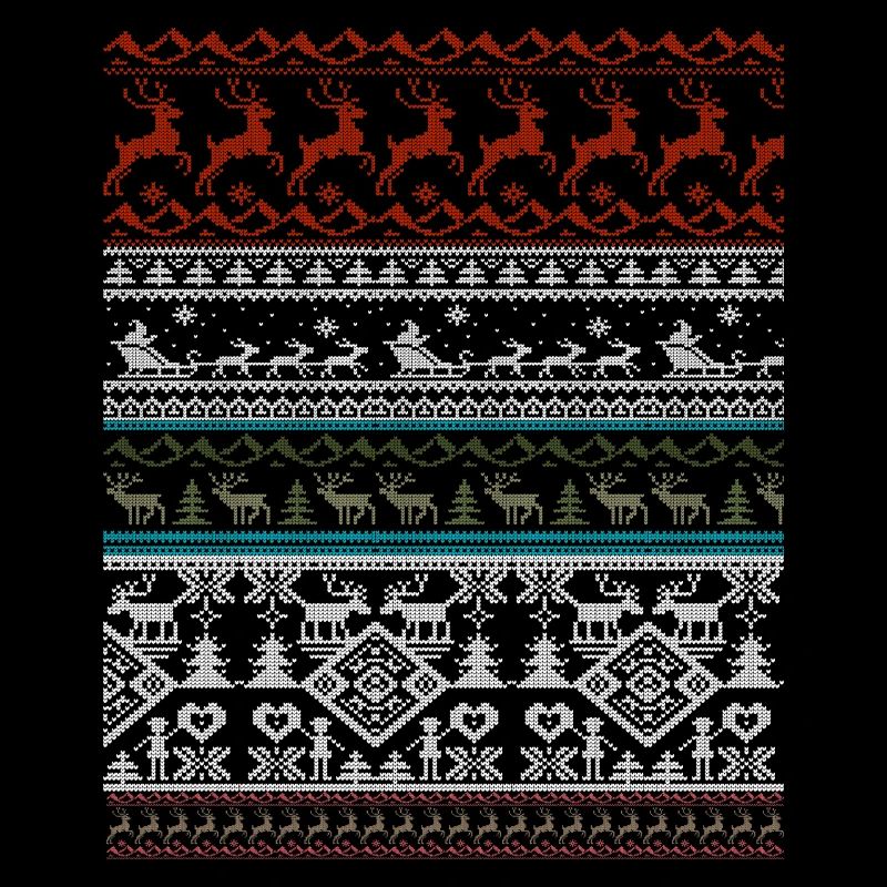 Knitted Christmas Pattern