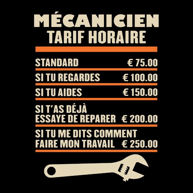 Mécanicien Tarif Horaire