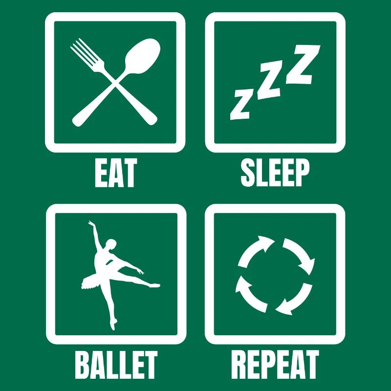 Manger Dormir Ballet Répéter