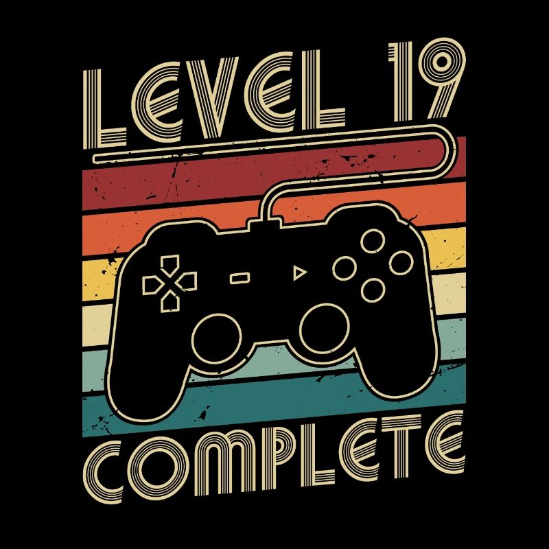 Niveau 19 Complet Cadeau d’anniversaire 19 ans