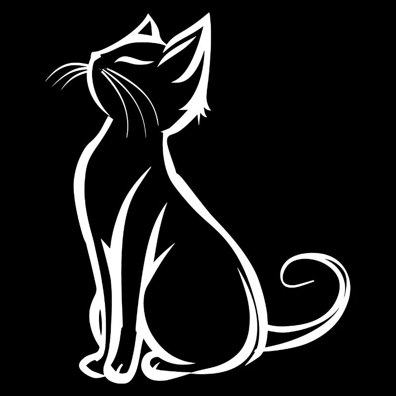 Chat, Motif De Chat, Visage De Chat