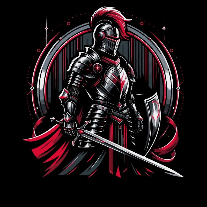 Deus Vult Crusader Knights Templier Moyen Âge