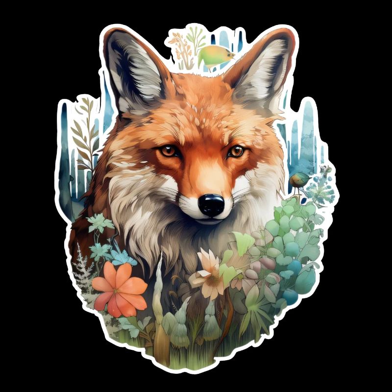 Tête de renard
