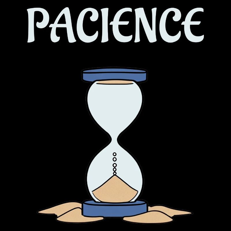 Sablier pacience
