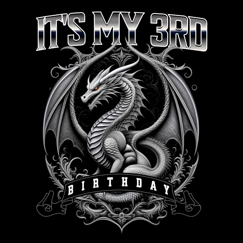 Dragon 3rd Birthday Dragon