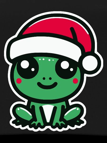 Christmas Frog