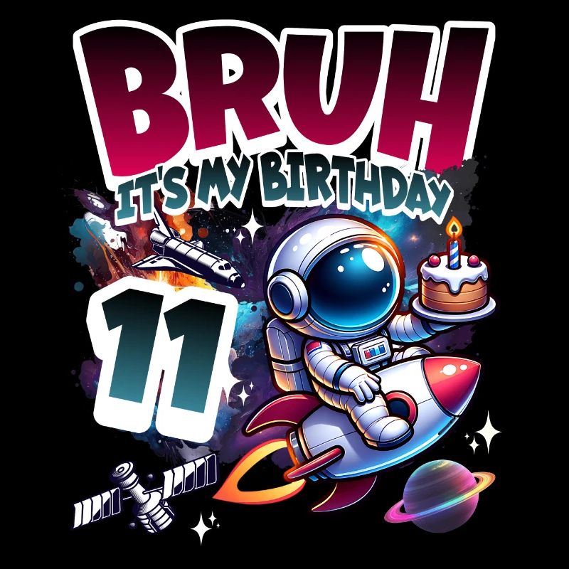 Astronaute 11e anniversaire Espace