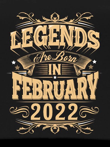 February 2022 Birthday Legend
