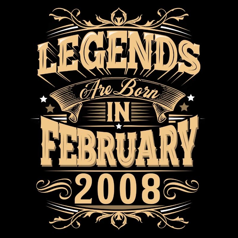 February 2008 Birthday Legend