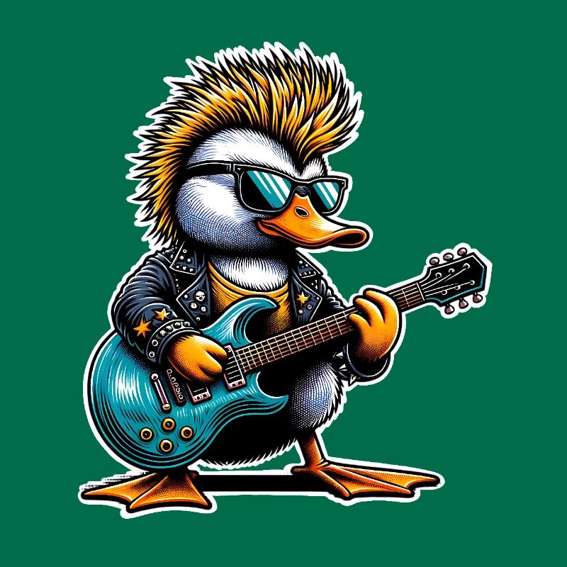 Duck Rock and Roll Guitariste