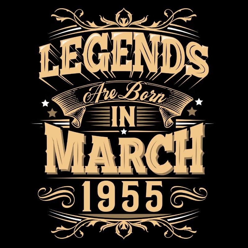 Légende de l’anniversaire de mars 1955