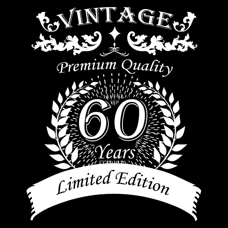 60 Geburtstag Vintage