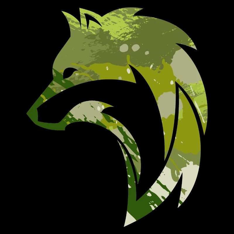 Wild Wolf Camouflage Pattern