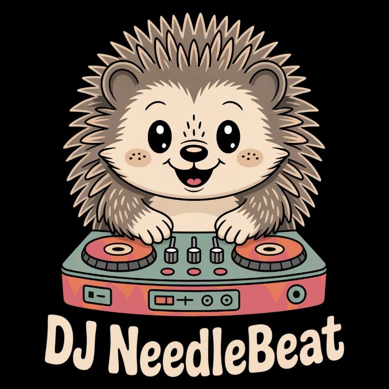 DJ NeedleBeat Hedgehog DJ Platine vinyle Rave