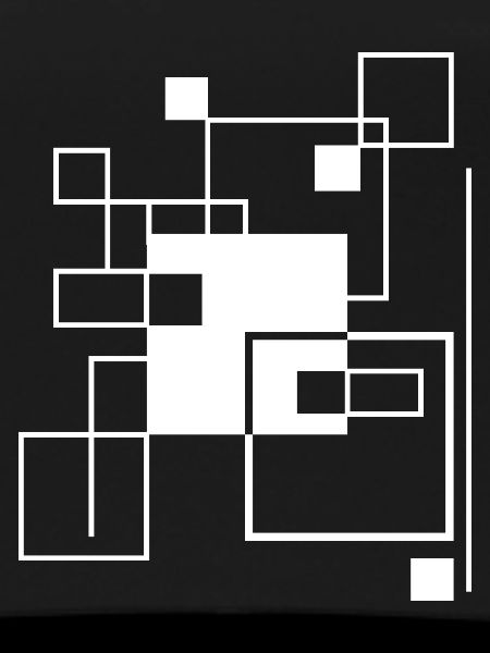 Geometric Gridline Mosaic composition