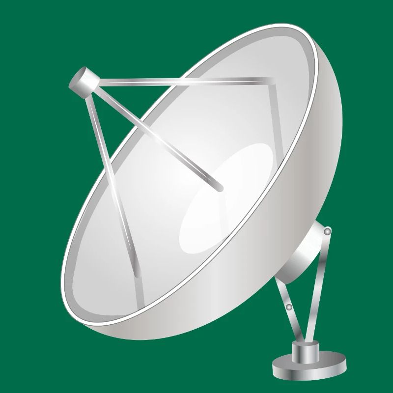 Antenne paraboise à l’aspect moderne et net