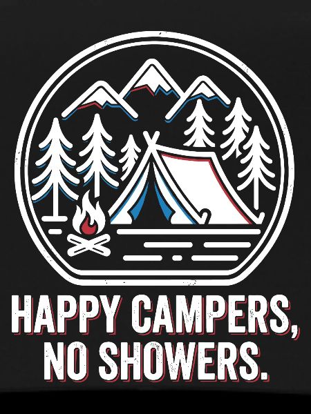 Camping Camp Tent & Campfire