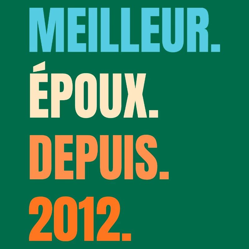 Bester Ehemann seit 2012 Geschenk-Ehemann