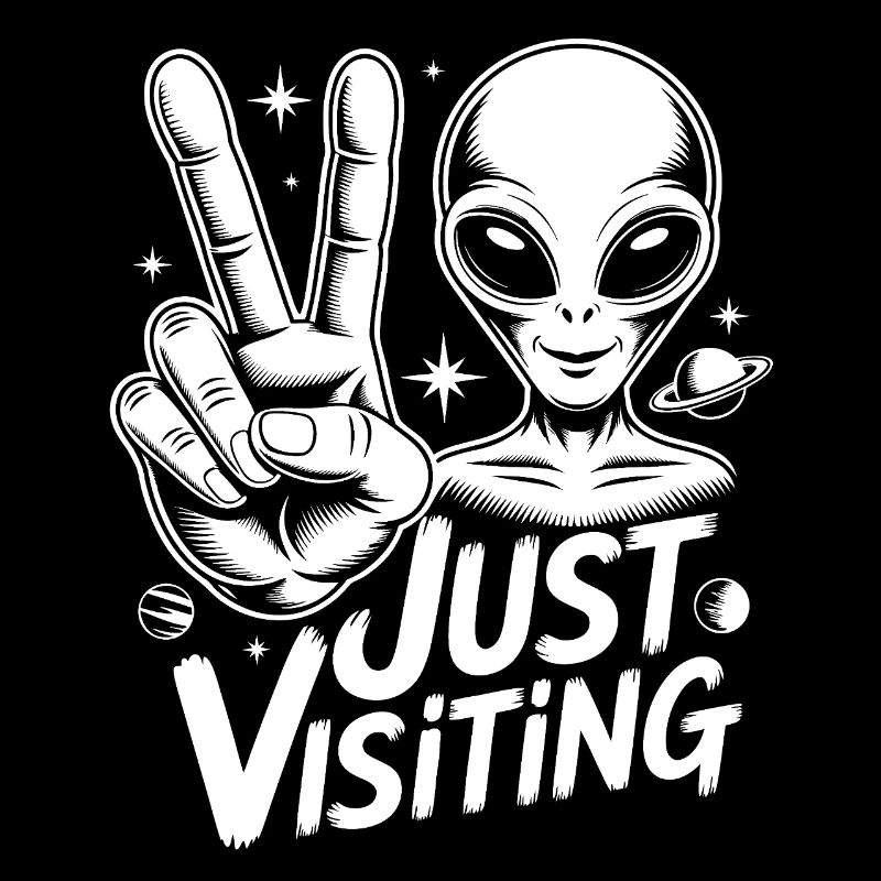 Visiteur de paix extraterrestre