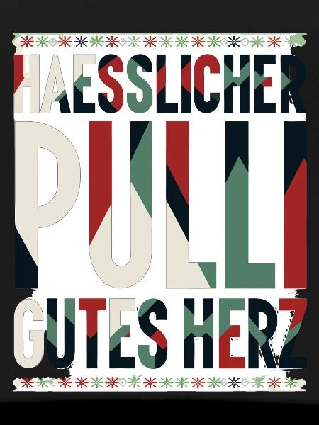 Hässlicher Pulli, gutes Herz