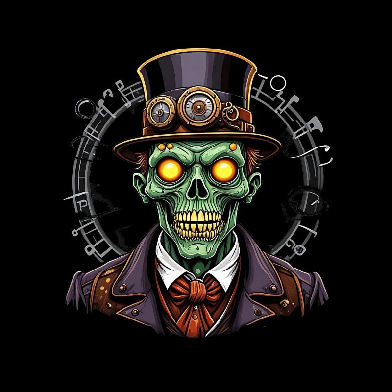 Halloween Steampunk Zombie